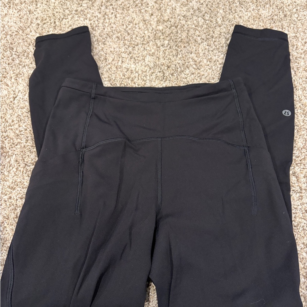 Black Lululemon Athletic Leggings